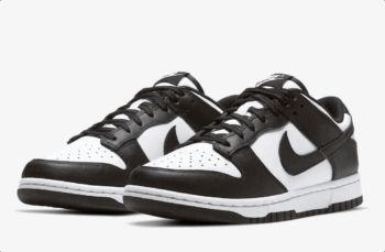 Nike Dunk Low Black & White Femme