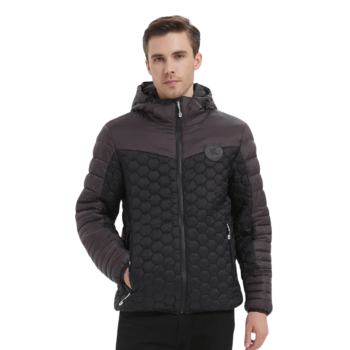 Doudoune KYMAXX – matelassée à capuche